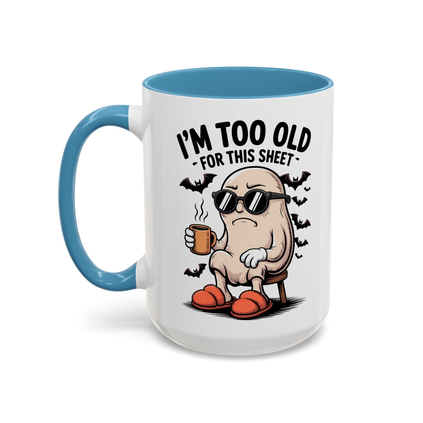 Funny Coffee Mug, Humorous Gift for Adults, Birthday Present, Quirky Office Mug, Halloween Decor