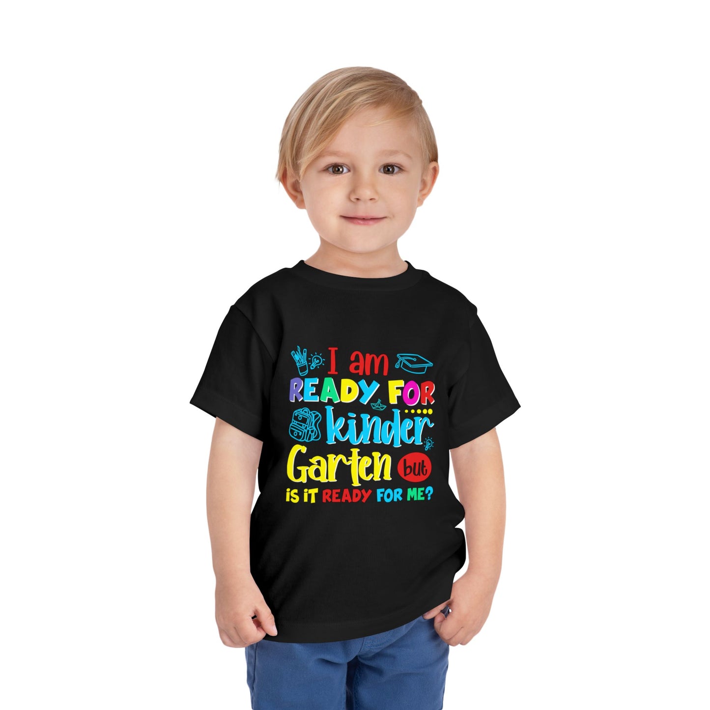 I Am Ready for Kindergarten T-Shirt – Cute Back-to-School Shirt for Kids