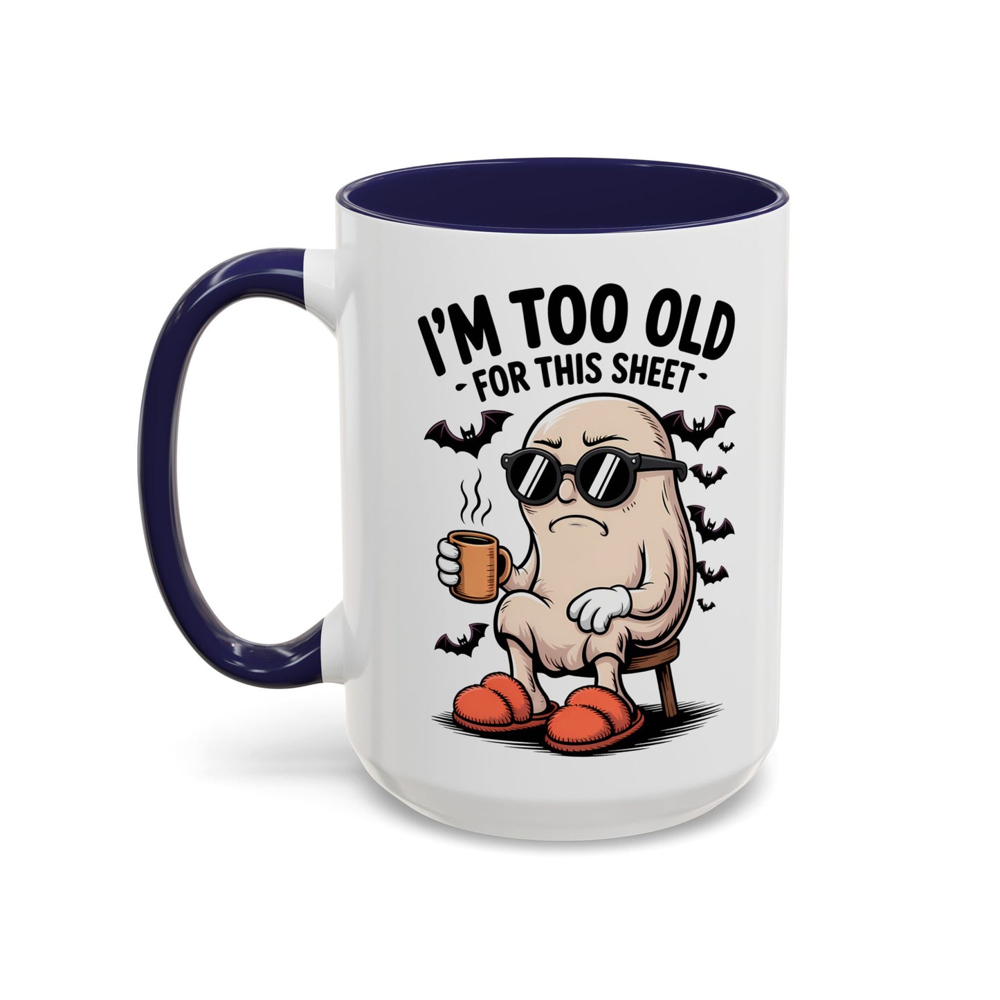 Funny Coffee Mug, Humorous Gift for Adults, Birthday Present, Quirky Office Mug, Halloween Decor