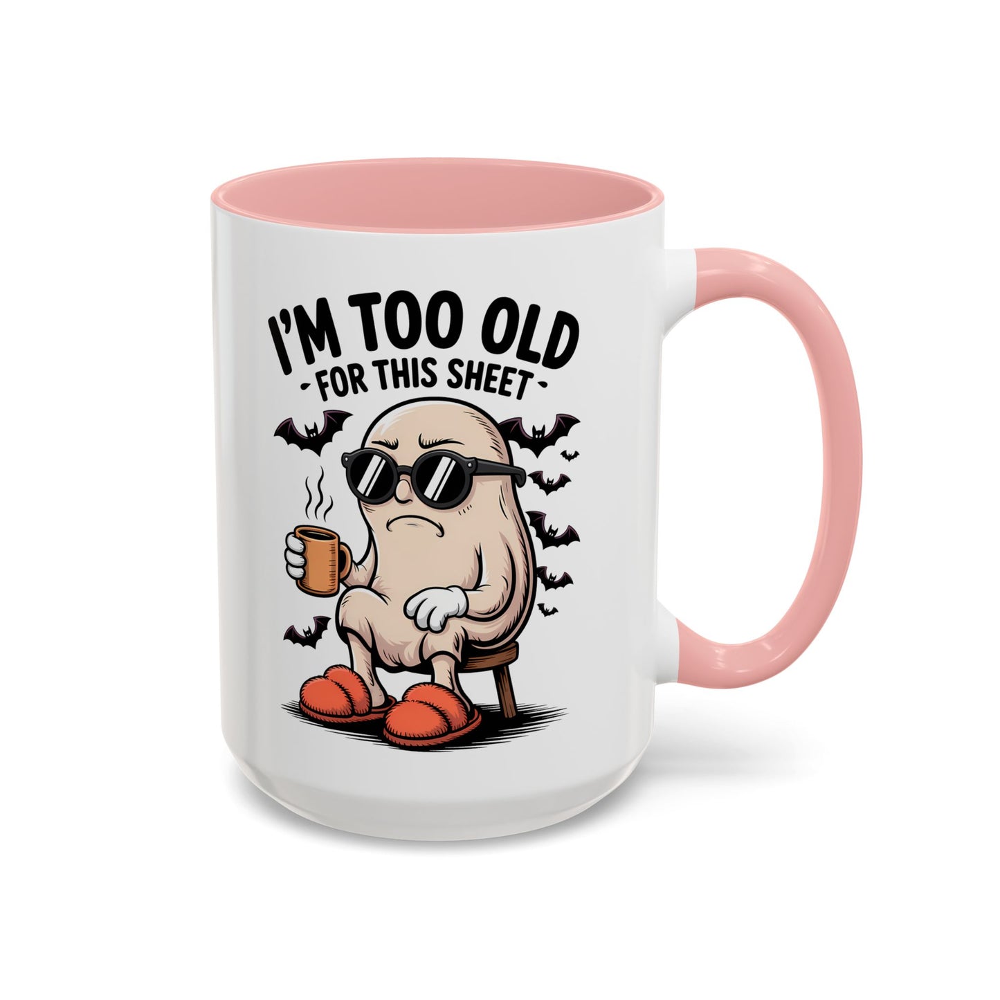Funny Coffee Mug, Humorous Gift for Adults, Birthday Present, Quirky Office Mug, Halloween Decor