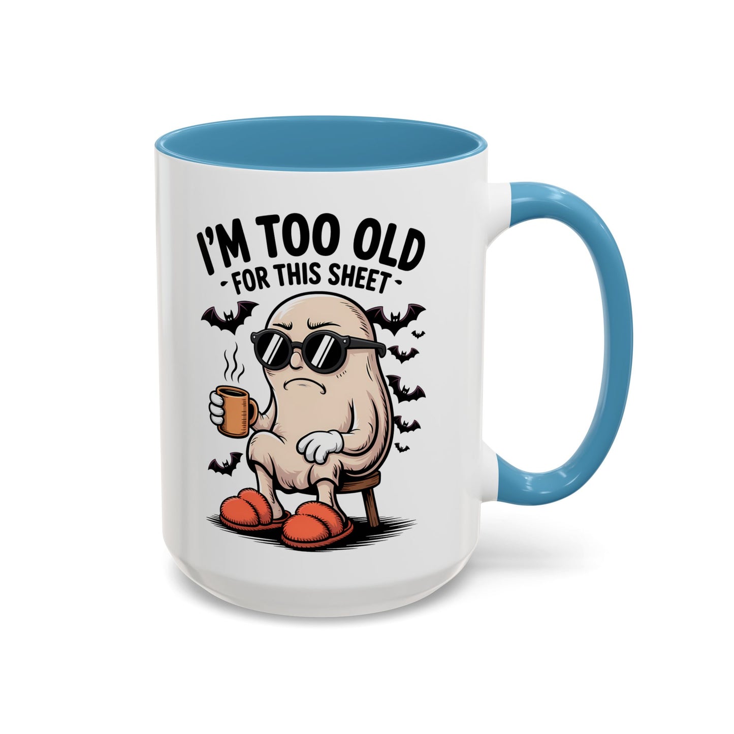 Funny Coffee Mug, Humorous Gift for Adults, Birthday Present, Quirky Office Mug, Halloween Decor