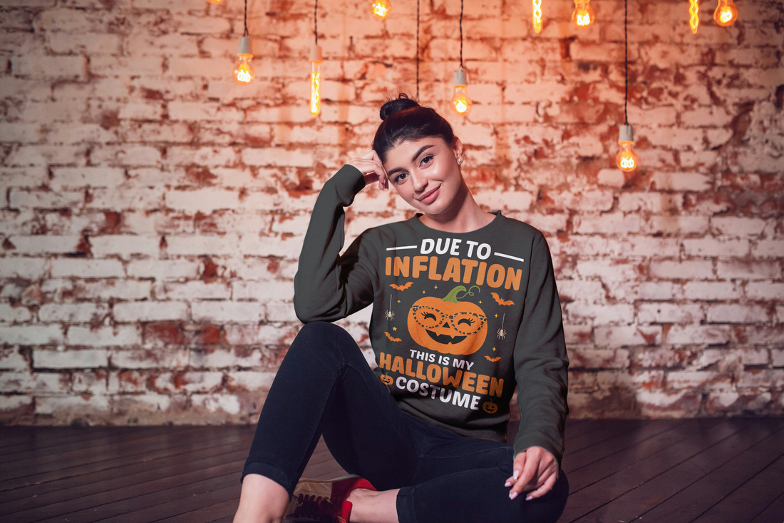 Halloween Costume Sweatshirt – Funny & Cozy Fall Outfit 🎃