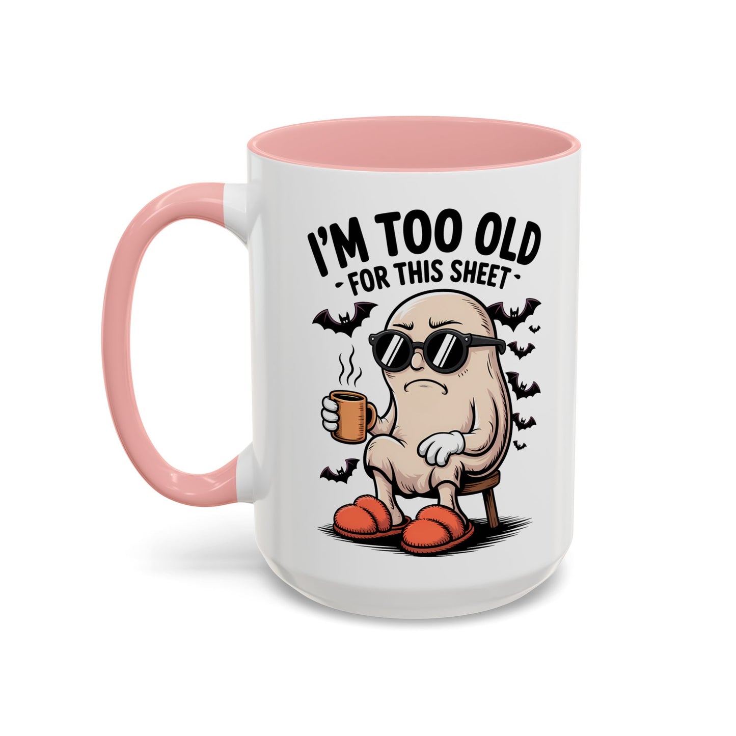 Funny Coffee Mug, Humorous Gift for Adults, Birthday Present, Quirky Office Mug, Halloween Decor