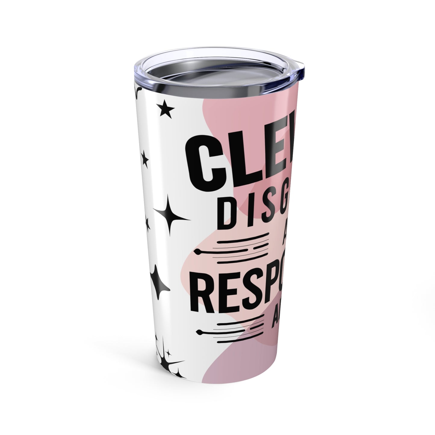 Cleverly Disguised As A Responsible Adult Tumbler – Funny 20oz Travel Cup