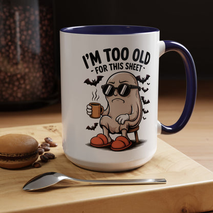 Funny Coffee Mug, Humorous Gift for Adults, Birthday Present, Quirky Office Mug, Halloween Decor