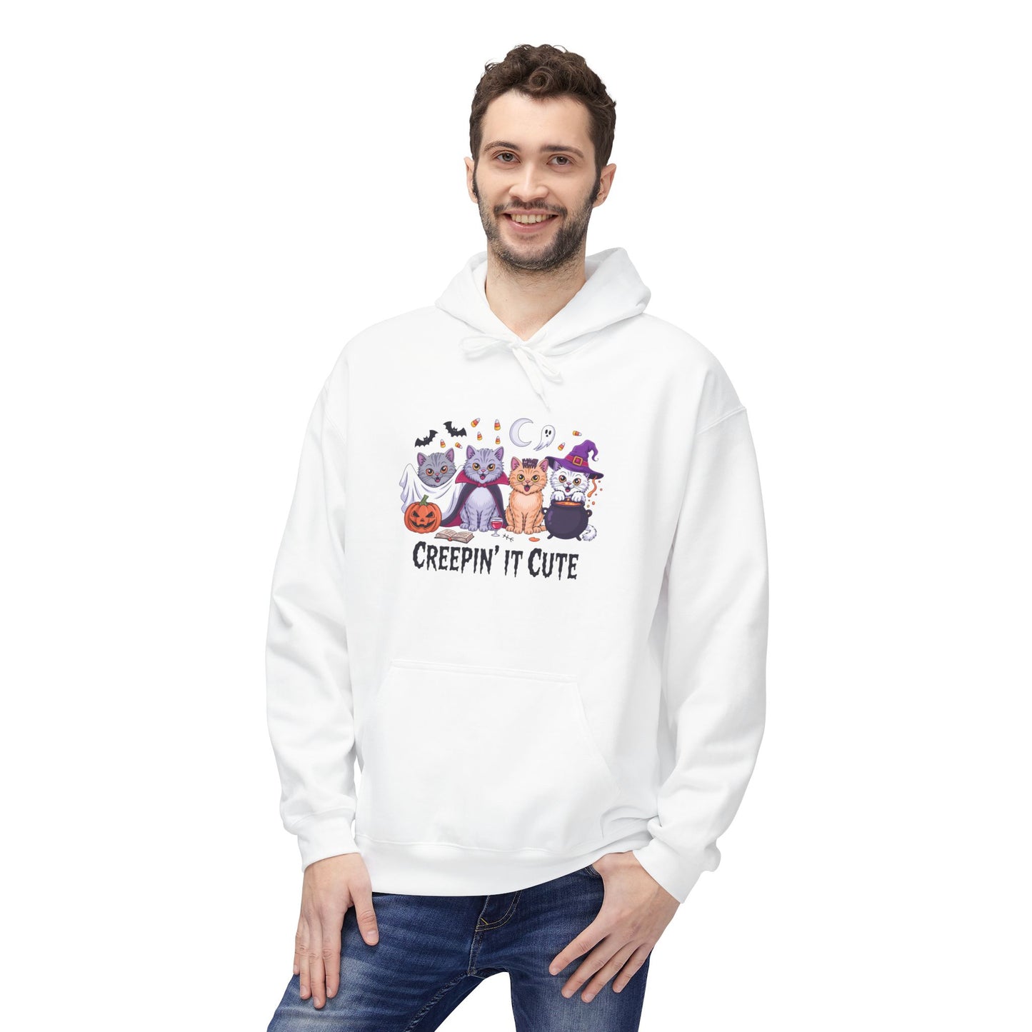 Creepin’ It Cute Hoodie Halloween