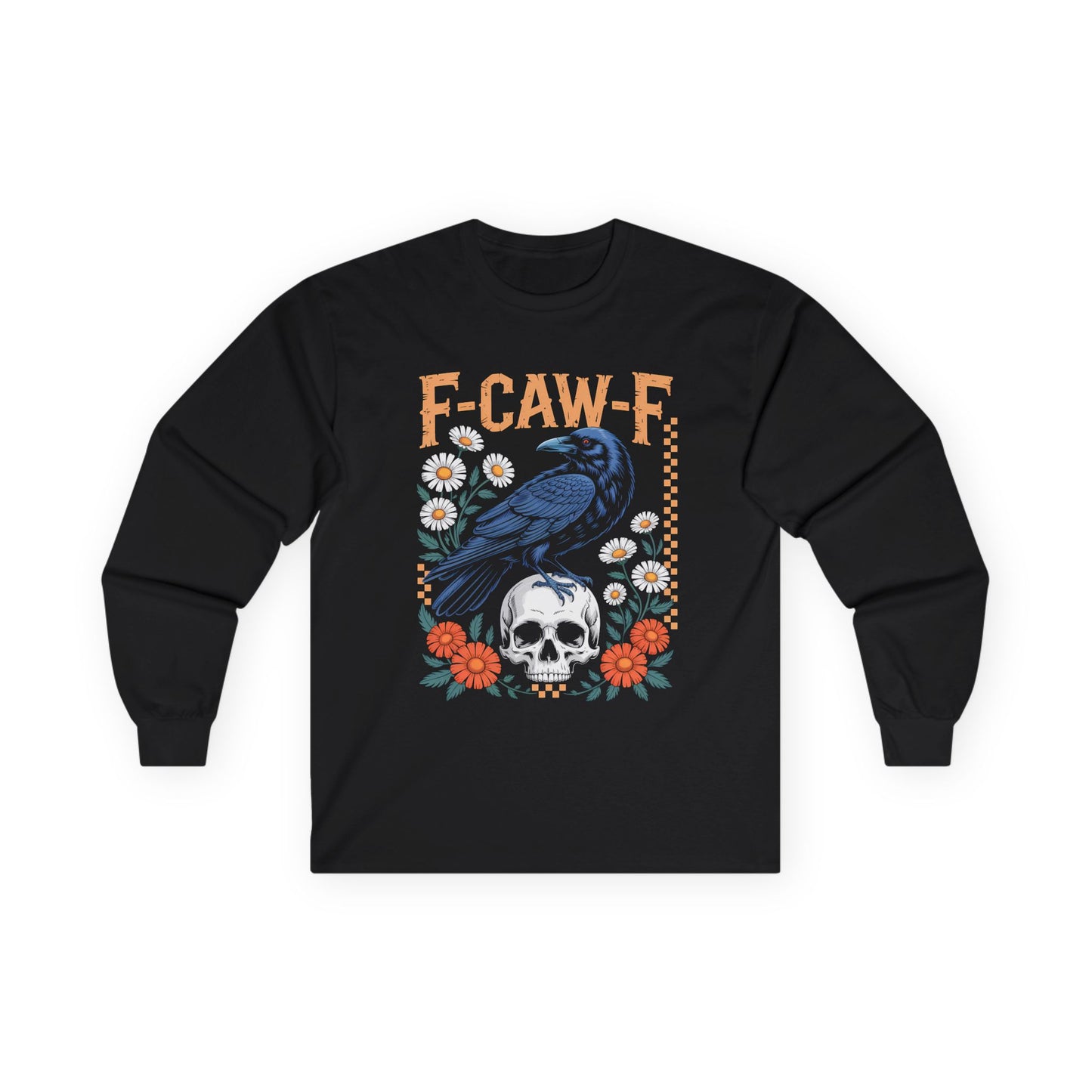 Raven & Skull Long Sleeve Tee